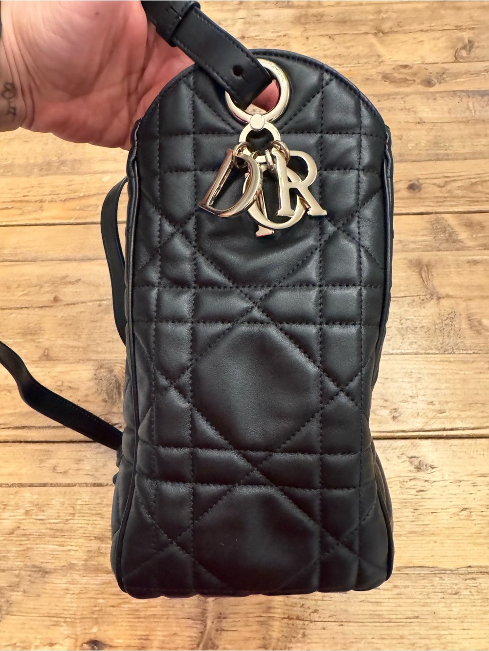 Dior | Medium D-Motion Bag in Black, NWT - Picture 10 of 16